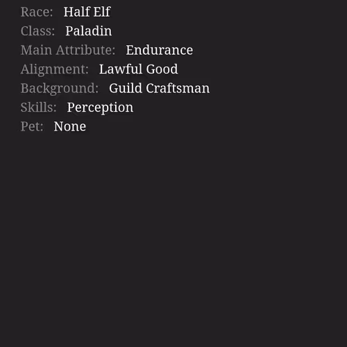 Characters For Games