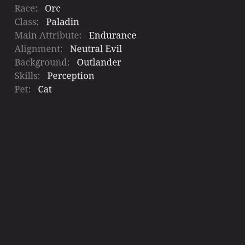 Characters For Games