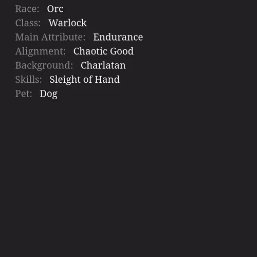Characters For Games