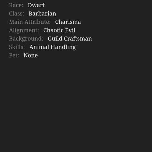 Characters For Games