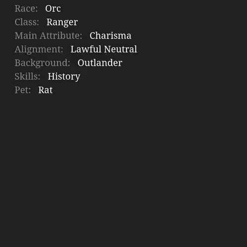 Characters For Games