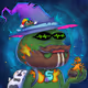 6863