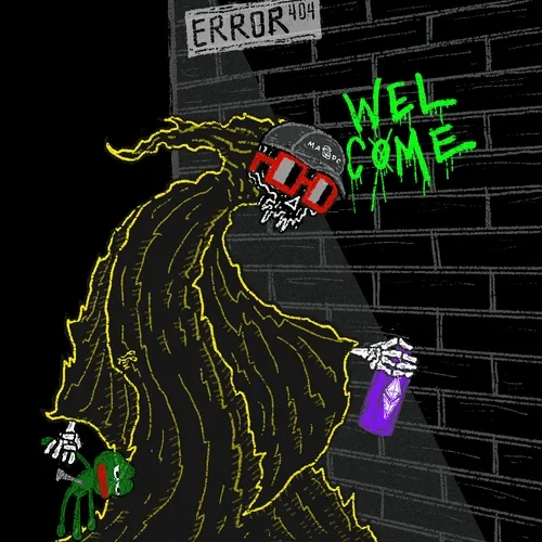 Mad About Crypto Street Art