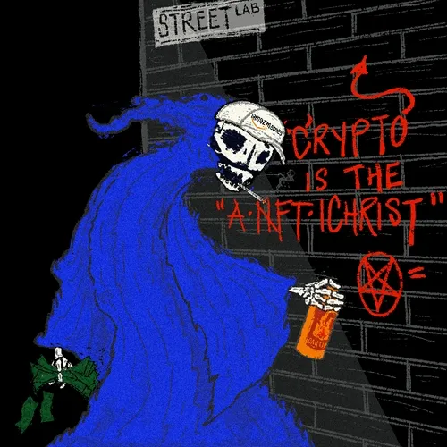 Mad About Crypto Street Art