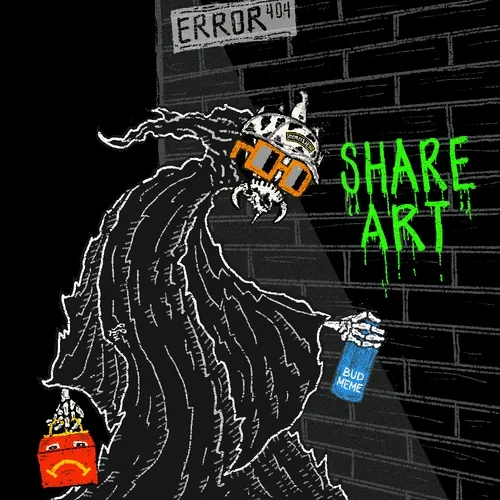 Mad About Crypto Street Art