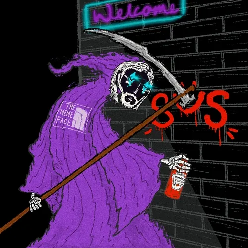 Mad About Crypto Street Art