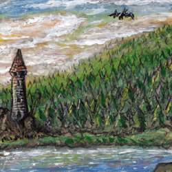 Tower At River's Edge