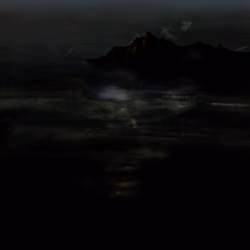 Sea Jasmine Night Vision Laguna Blanca Sprite Burden By Petra Cortright
