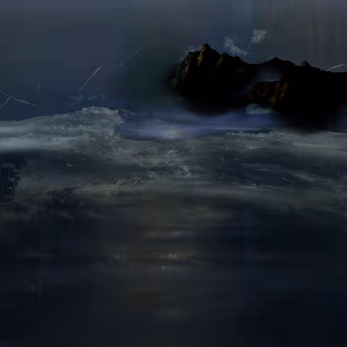 Sea Jasmine Night Vision Laguna Blanca Sprite Burden By Petra Cortright