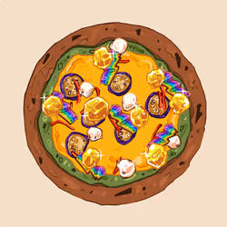 Funky Pizza #5