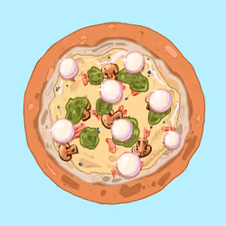 Funky Pizza #415