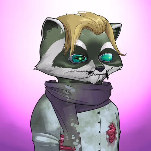 FraktalNFTRaccoon Secret Society