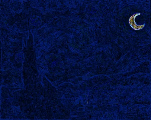 la nuit étoilée