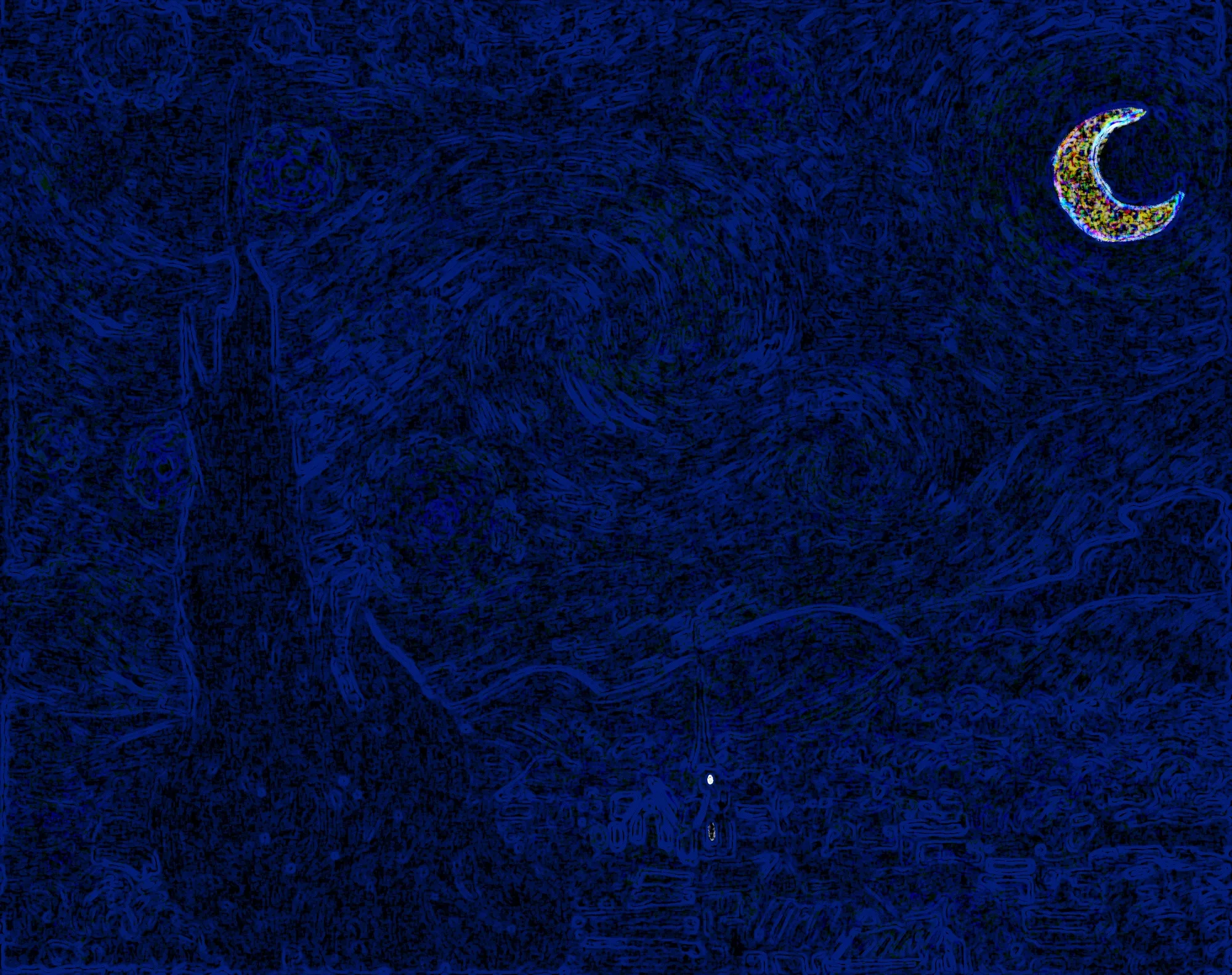 la nuit étoilée