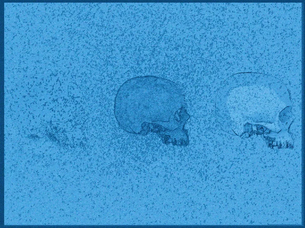 pale blue death (a color study)