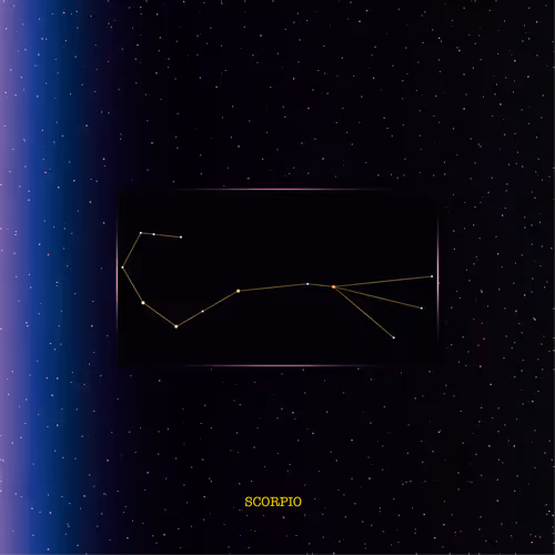 Scorpio at dawn | 6 am