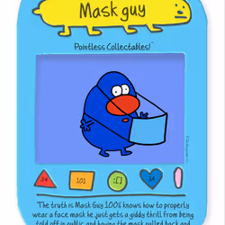 Mask Guy 17/20 - Pointless Collectables