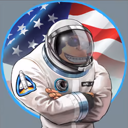#0054 USA 2 Astronaut