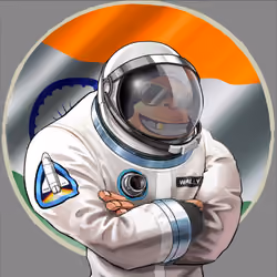 #0095 India Astronaut