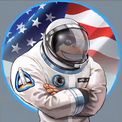 #0083 USA 5 Astronaut
