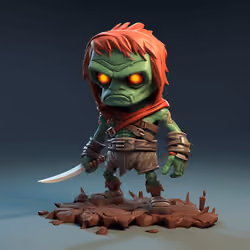 Ninja Zombies #1789