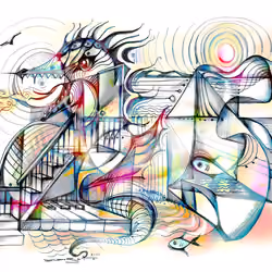 #44 Music and the Dragon 1 - by INDORATO