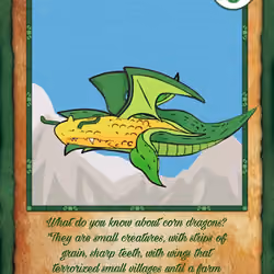 CORNDRAGON | Series 9 Card 196