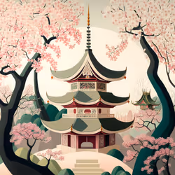 Peaceful Pagoda #49/50