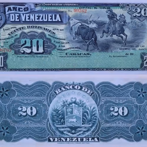 Billetes de Banca Privada Venezolana