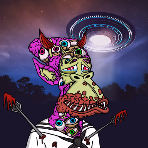 Mutant Alien Ape 2103