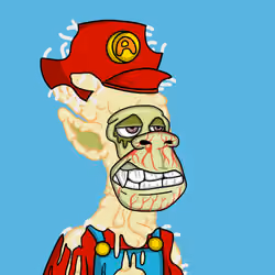 Mutant Alien Ape 6958