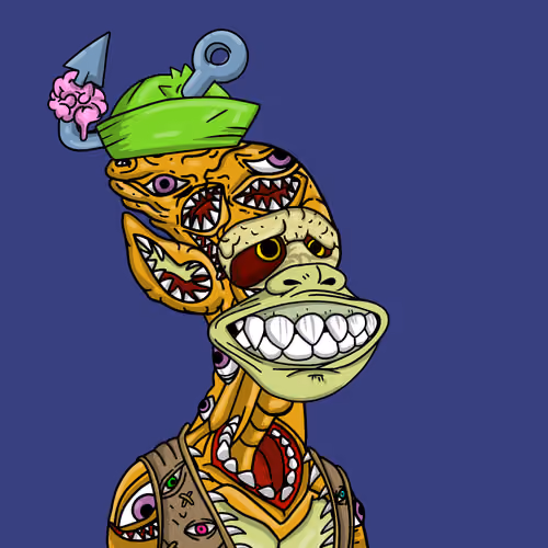 Mutant Alien Ape 6581