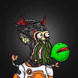 Mutant Alien Ape 5637