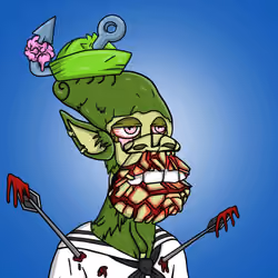 Mutant Alien Ape 2251