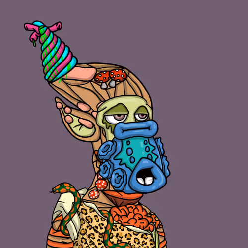 Mutant Alien Ape 8439