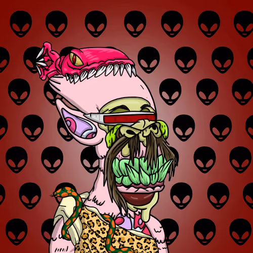 Mutant Alien Ape 8513