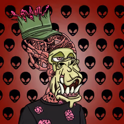 Mutant Alien Ape 4382