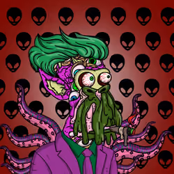 Mutant Alien Ape 673