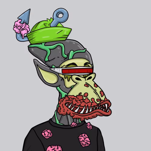 Mutant Alien Ape 4458