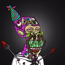 Mutant Alien Ape 1843