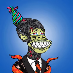 Mutant Alien Ape 2124