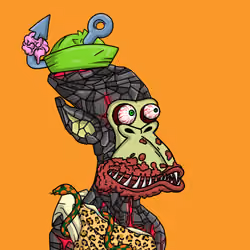 Mutant Alien Ape 7352