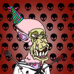 Mutant Alien Ape 6373