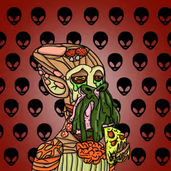 Mutant Alien Ape 6116
