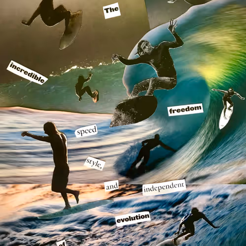 Sea Is Medicine Surf Collages