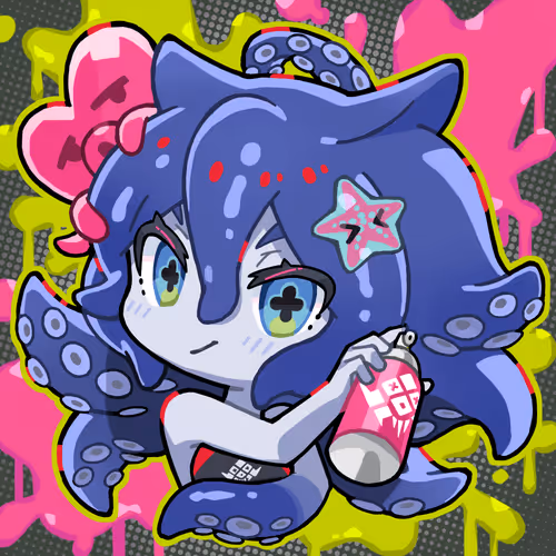 Tako Splash - MEGAMI stamp #10