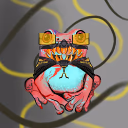 Crayon Frog #12