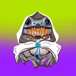 Crayon Frog #133