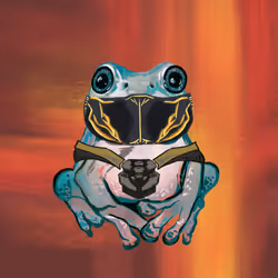 Crayon Frog #2