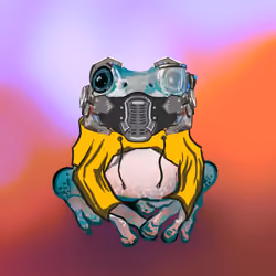 Crayon Frog #1